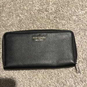 Kate Spade Black Leather Wallet
